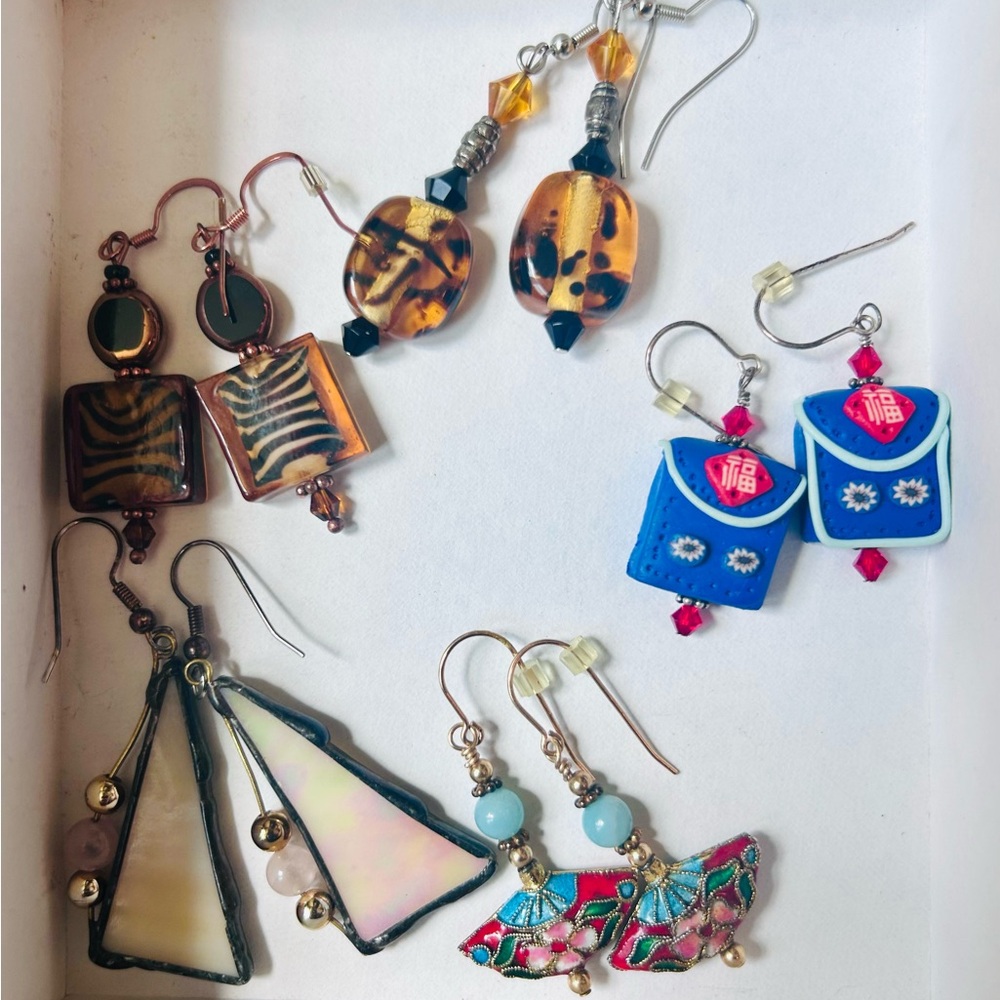 Colorful Earrings Set